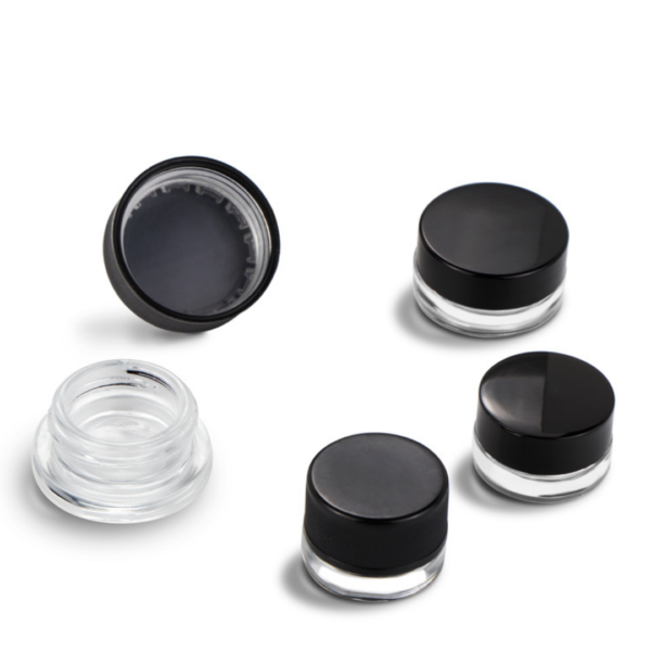 Round Glass Dab Jar